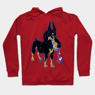 Black Doberman Hoodie